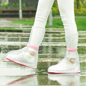Nuovi stivali da pioggia antiscivolo per esterni Rain Covers set stivali da pioggia spessi impermeabili set cinturino high-top fondazione vendita 3