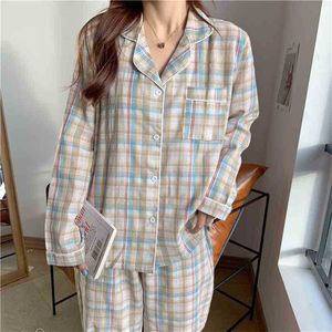 Doce Sleepwear Quente Bonito Manta Gentil Dois Peça Outwear Suits Conjuntos Mulheres Chic Soft Pijamas Casa Roupas 210525