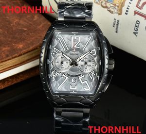 大統領日日の多機能メンズ腕時計46mm屋外クロノグラフ石英電池男性ムーンウォッチプロの時計