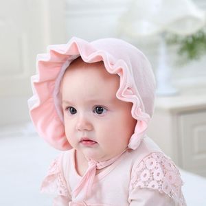 屋外の帽子女の女の子の幼児通気性レイシーボンネット調整可能な綿帽子日焼け止め幅のブリムビーチキッズバケツ
