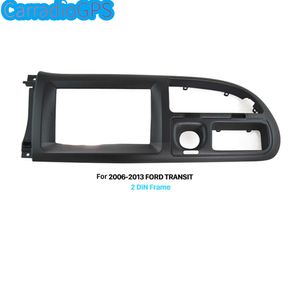 Black Double DIN автомобиль радиосвязь для 2006-2013 годов Ford Transit Audio Player Dash Frame CD отделка отделки панели