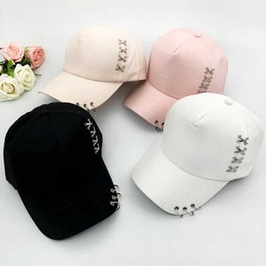 1 pc koreański styl hip hop kapelusz czapka z baseball pierścień pierścionek regulowany czapka snapback cap mody damskie akcesoria dorywczo kapelusz x0715