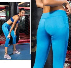 U&A Free Sports shipping Wear Mesh Yoga Pants For Women High Waist Legging Fitness Clothing Female Fitness Leggins Sport Gym Leggings Tights