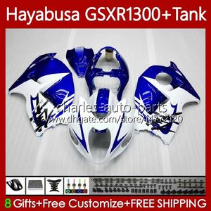 SUZUKI HAYABUSA GSXR-1300 GSXR 1300 CC GSXR1300 96 97 98 99 00 01 Beyaz Mavi 74No.88 GSX-R1300 1300CC 2002 2003 2004 2005 2006 2007 GSX R1300 96-07 Karoser