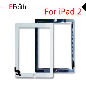 Top Quality Touch Digitizer para iPad 2,3,4 Screen Digitizer Replacements com botão home adesivo