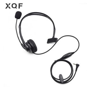 Xqf 2.5mm 1 pin auricolare ptt boom motor microfono talkabout cb radio tlkr t80 t60 walkie talkie t6500 t5720 accessori