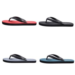 Mężczyźni Slide Fashion Slipper Black Casual Beach Buty Hotel Flip Flops Lato Rabat Cena Odkryty Męskie Kapcie