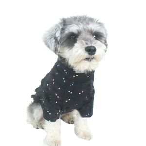 Alta Qualidade Pet Camisas Roupas Carta Colorida Cópia Pets Cães Do Cão Do Cães Do Outono Camisa De Cães