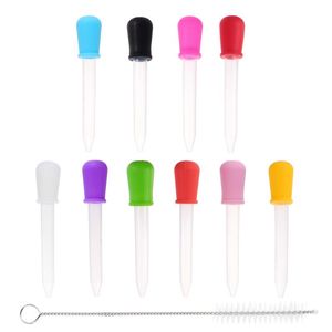 Code Readers & Scan Tools 10Pcs Liquid Eye Droppers Silicone Pipettes Random Color