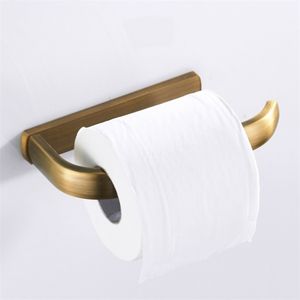 Porta di carta in bronzo Antique Black Toilet Roll Holders Chrome Rose Gold Decor WC Accessorio per bagno nichel 210720 210720