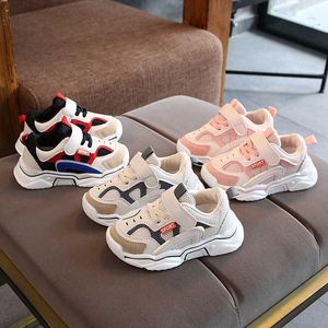 Höst mesh barnskor för pojkar baby toddler sneakers mode boutique andas lilla barn tjejer sportskor storlek 21-30 g1025