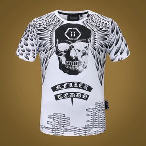 PLEIN BEAR T-SHIRT Herr Designer Tshirts Märkeskläder Rhinestone Skull Herr T-shirts Klassisk High Quality Hip Hop Streetwear Tshirt Casual Top Tees PB 11401