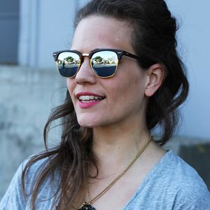 TOP Marke design 2021 halb rahmen sonnenbrille frauen männer sonnenbrille im freien Mode gläser uv400 Brillen Polaroid glas Objektiv