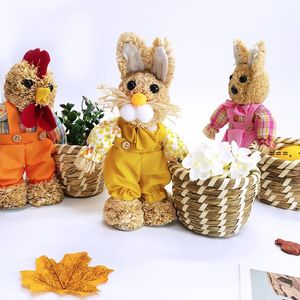 Newtdaw Crafts Home Decoration Easter Gift Kosz tkany Cukierki Przechowywanie Kosz RRB12433