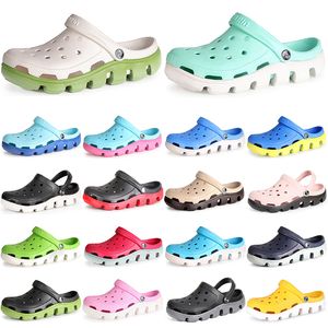 Hole shoes women Hot home slippers candy color garden drifting scenic big-toed sandals 2021 new beach trendy breathable men's couple plus size