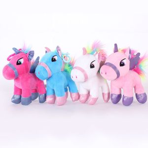 Carino rosa unicorno bambola peluche bambola dio animale pony cuscino cuscino coppia ragazza regalo