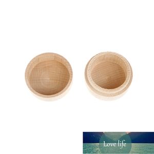 Kleine ronde houten opbergdoos handgemaakte sieraden organizer zeep ambachten geval vintage decoratieve natuurlijke ambachtelijke sieraden doos
