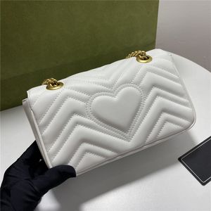 Mode marmont handväskor klassiska väskor axelväska lyxdesigner hög kvalitet budbärare 3 storlek mini med diamant gitter rippel knappar kors kropp handväska gb86