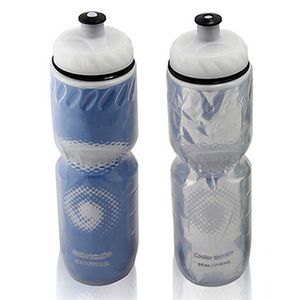 Dual Layer Insulated 710ML Portable Outdoor Bike Bicycle Cycling Sports Drink Jug Water Bottle Cup Bicycle Bottle Y0915