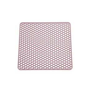 Mats Pads Dish Torka Non Slip Placemat Soft Silikon Värmebeständig Rullbar Isolerad Home Sink Mat Liner Honeycomb Design Porslin