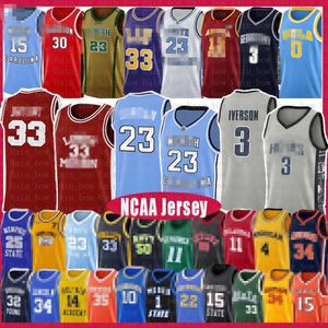 Maglia da basket Bryant LeBron 23 Michael Leonard Wade Irving Curry Young University Hardaway Westbrook Rodman Allen Harden Iverson Bird Johnson Will Smith