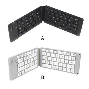 Mini Wireless Bluetooth Folding Keyboard Folding Keyboard Keypad Compatible for Tablet phone