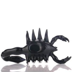 Труба Скорпиона оптовых-Картон черный скорпион курительные трубы на продажу животных стеклянные трубы для дыма