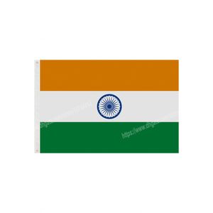 Bandeira nacional da Índia Bandeira de poliéster nacional voando 90 x 150 cm 3 * 5ft bandeira em todo o mundo todo o mundo pode ser personalizado