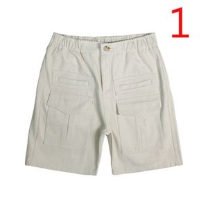 Sommar Loose Casual Byxor Straight Five-Point Tide Märke Tooling Shorts Men's 210420