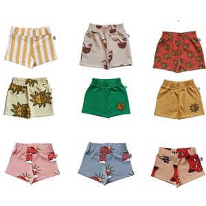 Children Shorts One Day Brand Kids Summer Cotton Boys Knee Length Toddler Panties Beach Short Sports Pants Baby Girl 210723