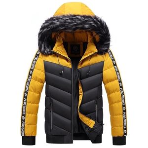 Winter Fashion Jacket Parker Men Autumn and Warm Outdoor Casual Windbreaker Quilted Thick 211104