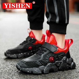 Yishen Kids Sneakers Fashion Running Lätta Barnskor Non-Slip Boys Casual Shoes Walking Sport Sneakers Zapatillas G1025