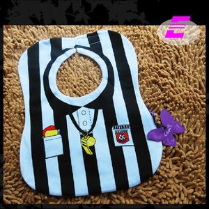 Soccer Referees Costumes Newborn Bibs dribble towel Waterproof Baby Boy Bib babador bandanas Bebe Apron Girl Scarf Cotton 210413