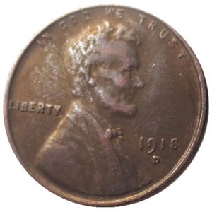 US Lincoln One Cent 1918-PSD 100% Copper Copy Coins metal craft dies manufacturing factory Price