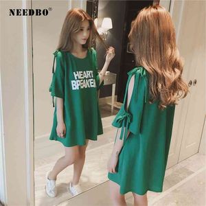 Kobiety Tshirt Plus Size Harajuku Casual Koszula Koszula Femme Sexy Długa O-Neck T Shirt Lato Druku Krótki Rękaw Camiseta Mujer 210623