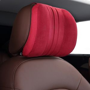 بالنسبة إلى Mercedes Benz Maybach S-Class Memory Foam Pillow Pillow Carrest Car Travel Dreting Rest Woods Back Proced Cushion Super Thir261o