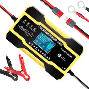 12V 24 V 10A 180W Ładowarka baterii High Power Forus Repair Inteligentny Digital LCD Wyświetlacz do motocykla samochodowego