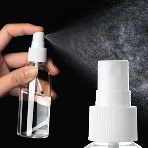 30 ml Sprey Şişesi Şeffaf Püskürtülür Şişeler Doldurulabilir Boş Plastik Seyahat ES Dezenfeksiyon Sıvıları için Uygun