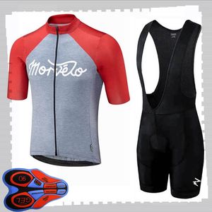 Pro team Morvelo Cycling Short Sleeves jersey (bib) shorts set Mens Summer Traspirante Abbigliamento da bicicletta da strada MTB Bike Outfit Uniforme sportiva Y210415134