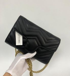 Дизайнерские сумки Сумка на плечо Дамы Роскошные Crossbody Золото и Щепка Цепь Мода Натуральная Кожа Высокопроизводительная Многопроизводительная