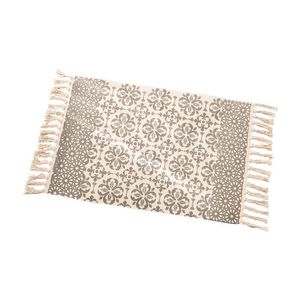 Carpets Bedside Rug Door Mat Carpet Runner Geometric Cotton And Linen Floor Retro Bohemian Rugs For Living Room