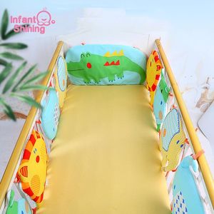 Bedding Sets Infant Shining Born Baby Bed Bumper Cotton Crib 1.8m Kids Cot Protector Room Decor Circumference Suit