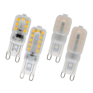 Wholesale led light 3w resale online - Bulbs W W Led Light Bulb AC V V Dimmable G9 Spotlight SMD For Crystal Chandelier Replace Halogen Lamp