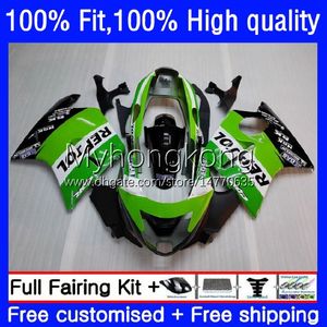 Stampo ad iniezione Repsol Green Fairings per Honda Blackbird CBR 1100xx 1100 XX 96-07 35No.23 CBR1100xx 96 97 98 99 00 01 CBR1100 XX 2002 2003 2004 2005 2006 2007 OEM Bodys