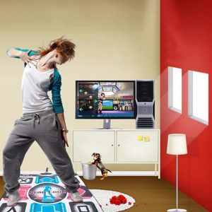 Täcken Dans Mat Dancing Step Pad Dancer Blanket Equipment Revolution HD Non-Slip Foot Print till PC med USB