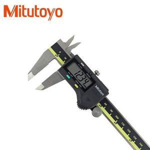 Mitutoyo الفرجار LCD الرقمية Vernier الفرجار 150 300 ملليمتر 500-196-20 6 8 12 بوصة قياس الإلكترونية الفولاذ المقاوم للصدأ 210810