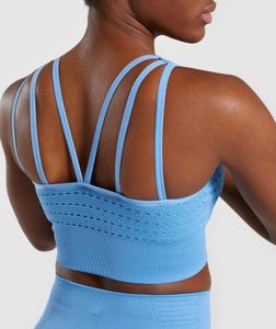 Quick-dry Running Fitness Yoga Bra Sports Underwear Hollow Beauty Back Vest Bar Workout Top Crop Bras For Women Outfit
