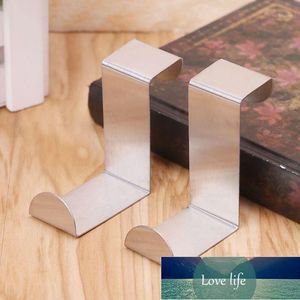 Hooks & Rails Stainless Steel Over Door Hook Kitchen Cupboard Drawer Cabinet Clothes Holder Organizer1 Factory price expert design Quality Latest Style Original