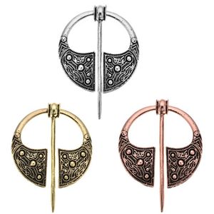 ピン、ブローチ2021女性の男性の手の鍛造中世のNoresunic Viking Jewelryヴィンテージwulflundベルトバックル