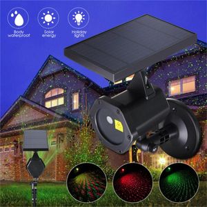 Lawn Lamps Outdoor Led Laser Projector Solar Light Home Garden Party Christmas RGB Lights Waterproof Lamp Dynamic